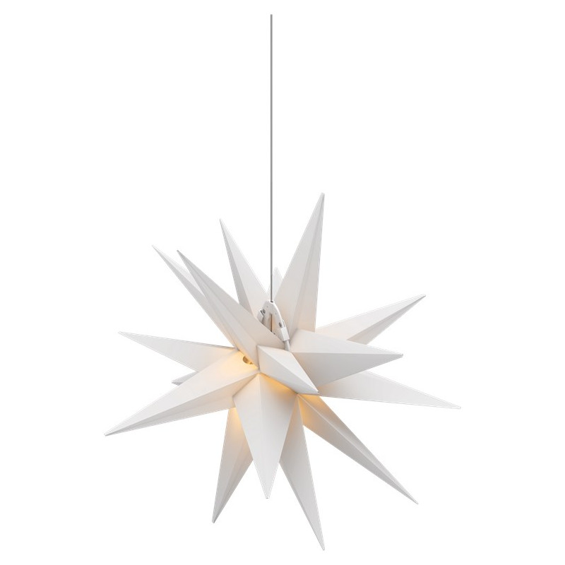 ornament craciun stea 3d  56cm  ip44  cablu 9.5m  goobay