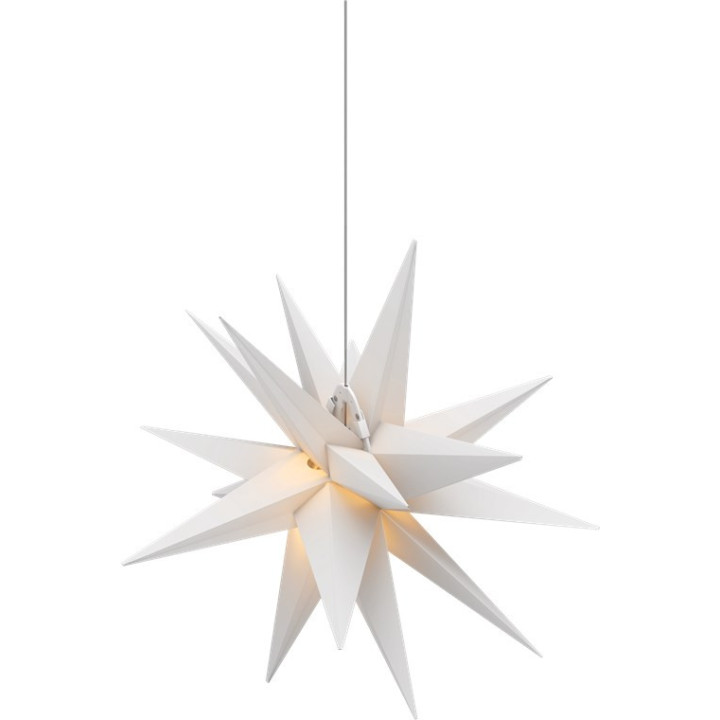 ornament craciun stea 3d  56cm  ip44  cablu 9.5m  goobay