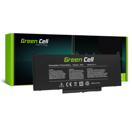 baterie laptop dell latitude e7270 e7470  5800mah  de135 green cell