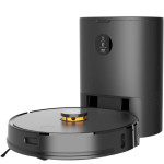 robot de aspirare imou rv-l11s-a  aspiratie puternica 4000pa  golire automata  senzor lidar  autonomie 180min  negru