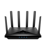 router wireless ax1800 dual band wi-fi 6  4g dual sim  6 antene externe  gigabit  lt18 cudy