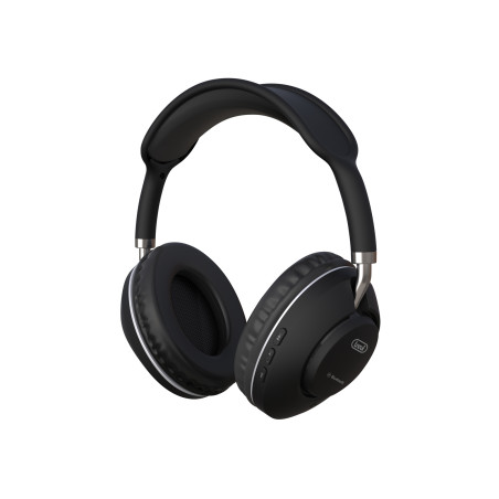  casti bluetooth on-ear dj 12e42 bt trevi  microfon  redare pana la 16 ore  microsd  negru