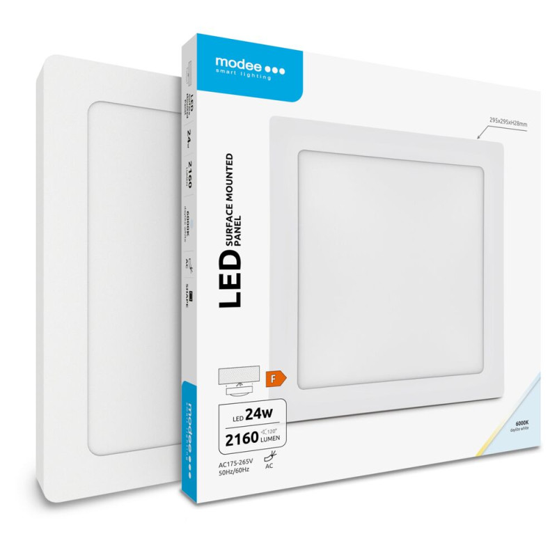 plafoniera led patrata 24w 295mm 6000k 2160lm modee plafoniera led patrata 24w 295mm 6000k 2160lm modee