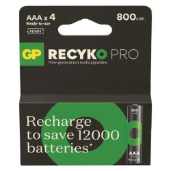 acumulator r3 (aaa) nimh 800mah  4 buc  gp recyko pro