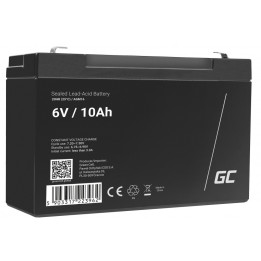 acumulator plumb acid greencell 6v 10ah  terminal f1/t1  agm16