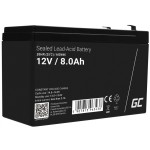 acumulator plumb acid greencell 12v 8ah  terminal f2/t2  agm46