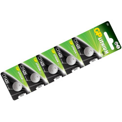 baterie buton litiu gp 3v 5buc/blister