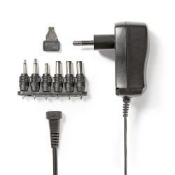 alimentator universal in comutatie 1000ma  6 mufe  nedis
