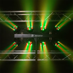 set 8 par-uri 12x1w rgbw + trepied si huse transport