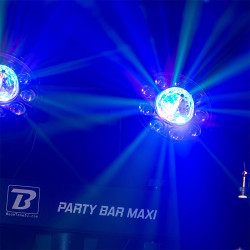 set 8 par-uri 12x1w rgbw + trepied si huse transport