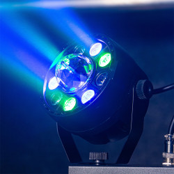 set 8 par-uri 12x1w rgbw + trepied si huse transport