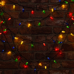 instalatie craciun 100led-uri rgb 8m