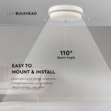 plafoniera led 18w 4000k ip54