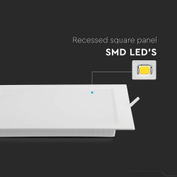 panou led 6w  incorporabil 4000k alb neutru
