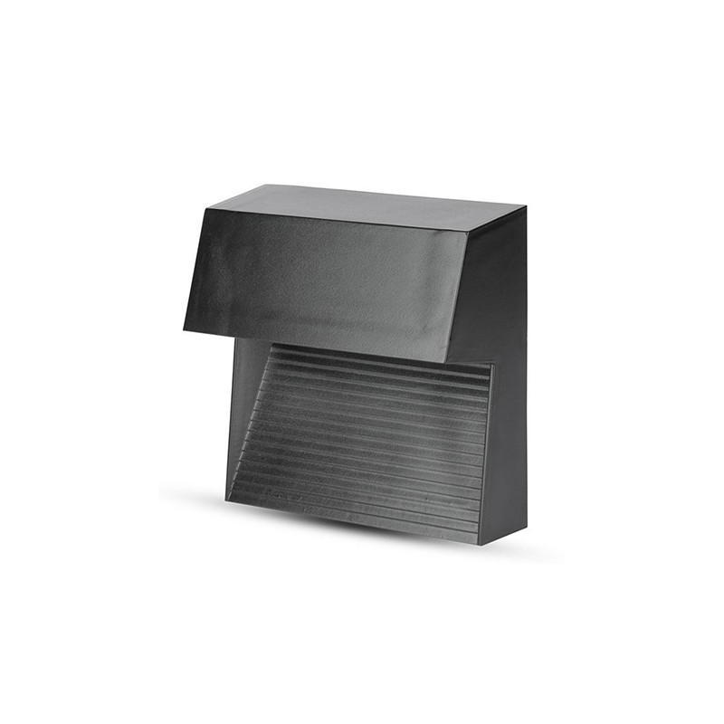 corp iluminat led steplight montaj scara/perete 3w 4000k - negru corp iluminat led steplight montaj scara/perete 3w 4000k - negru