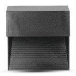 corp iluminat led steplight montaj scara/perete 3w 4000k - negru corp iluminat led steplight montaj scara/perete 3w 4000k - negru