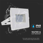 reflector led smd 50w 6500k ip65 - alb