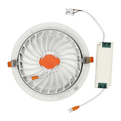 panou led unghi reglabil 20w 6400k alb rece