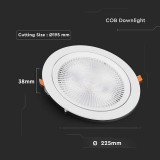 panou led unghi reglabil 30w 4000k alb neutru