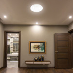 plafoniera led 15w ip20 senzor de miscare 3in1 - alb