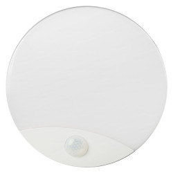 plafoniera led 15w ip20 senzor de miscare 3in1 - alb