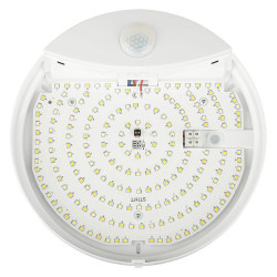 plafoniera led 15w ip20 senzor de miscare 3in1 - alb