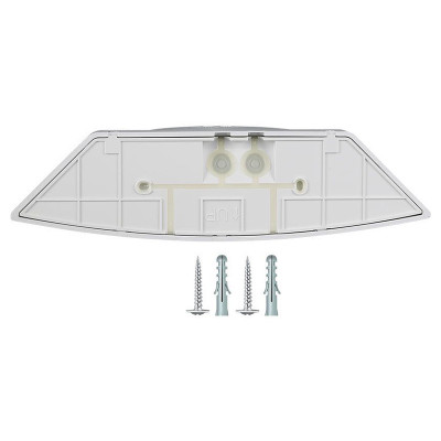 lampa perete led 10w ip54 senzor de miscare 3in1 - alb