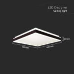 plafoniera led 24w 3in1 - negru