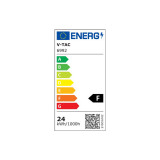 plafoniera led 24w 3in1 - negru
