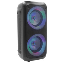 boxa portabila 2x8''/20cm cu bt/usb/sd