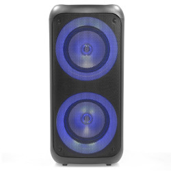 boxa portabila 2x8''/20cm cu bt/usb/sd
