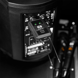 set 2 microfoane uhf wireless