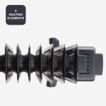 radiator ulei 9 elementi 1500w black&decker