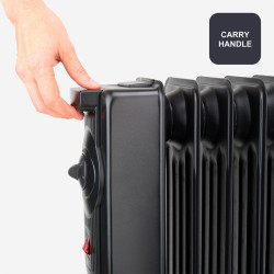 radiator ulei 9 elementi 1500w black&decker