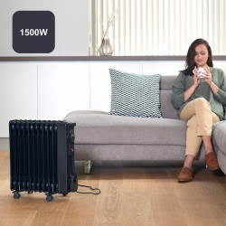 radiator ulei 9 elementi 1500w black&decker