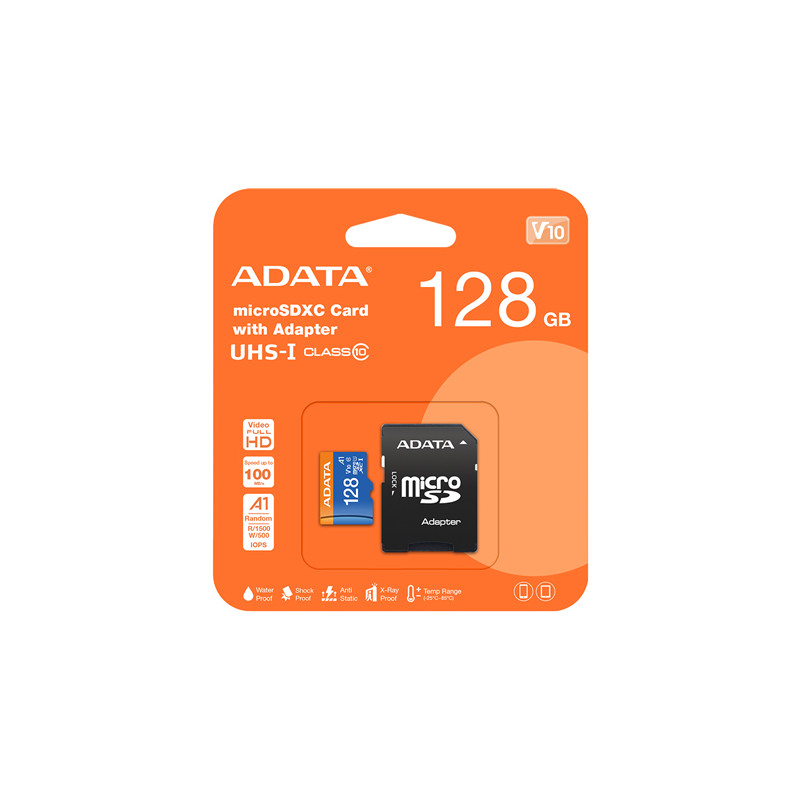 micro sd card 128gb class 10 adata