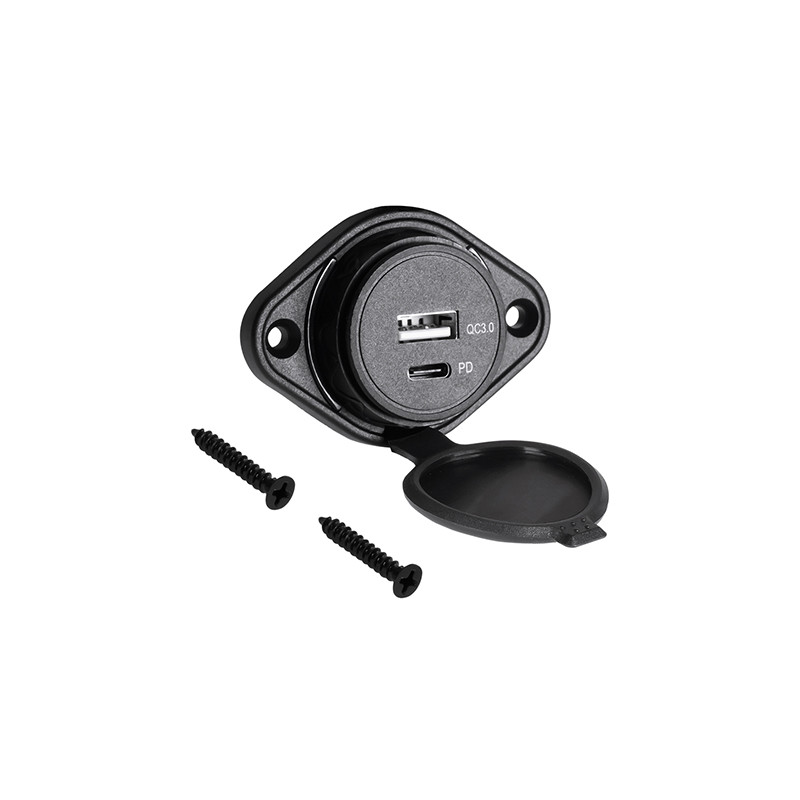 mufa alimentare usb / type c qc / pd