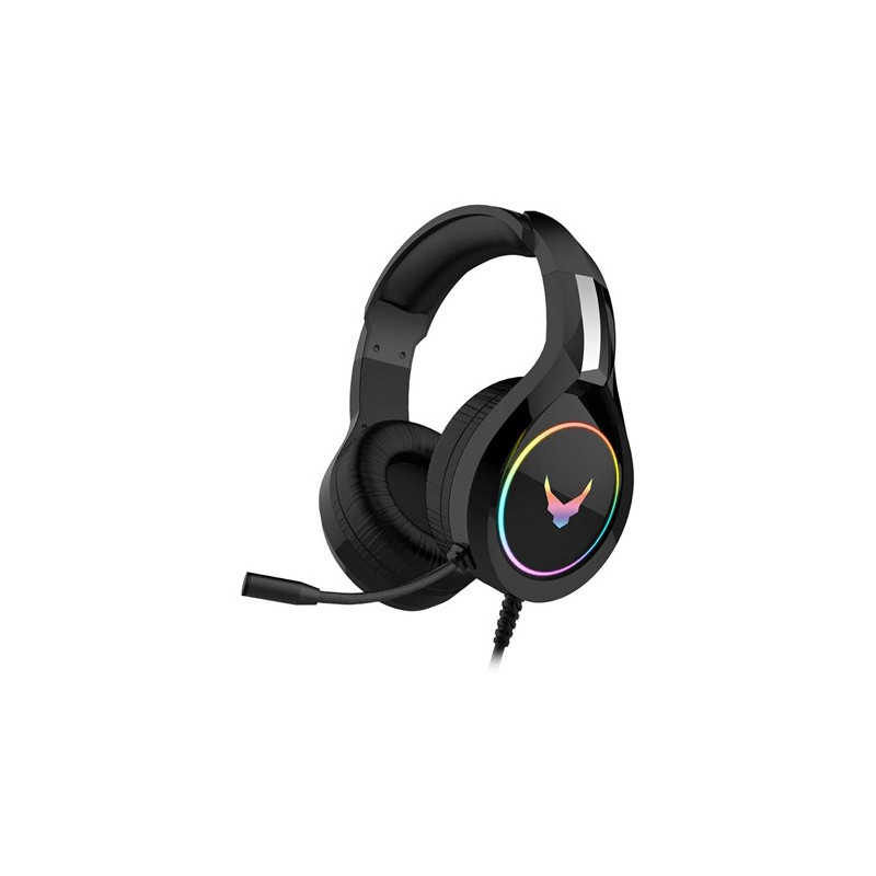 casti hi-fi stereo cu microfon gaming rgb varr