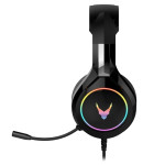 casti hi-fi stereo cu microfon gaming rgb varr