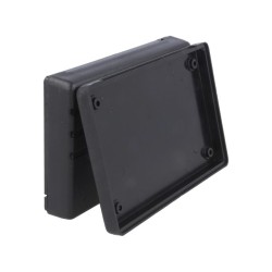 Cutii - Carcase, Carcasă: universală X: 84mm Y: 124mm Z: 30mm ABS neagră şurub x4 -3, dioda.ro