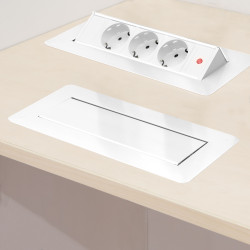 distribuitor alb, basculant, pentru birou