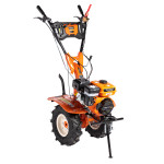 motocultor detoolz 8.5cp 212cc, benzina 4t, 3 viteze, pornire manuala, cu roti