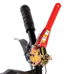 motocultor detoolz 8.5cp 212cc, benzina 4t, 3 viteze, pornire manuala, cu roti