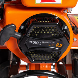 motocultor detoolz 8.5cp 212cc, benzina 4t, 3 viteze, pornire manuala, cu roti