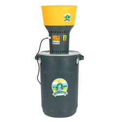 moara electrica 1300w/19000 rpm cu galeata plastic 60l