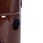 burlan recuperator caldura, rotund, 120 mm, maro burlan recuperator caldura, rotund, 120 mm, maro