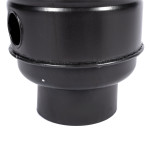 burlan recuperator caldura, rotund, 130 mm, gri mat burlan recuperator caldura, rotund, 130 mm, gri mat