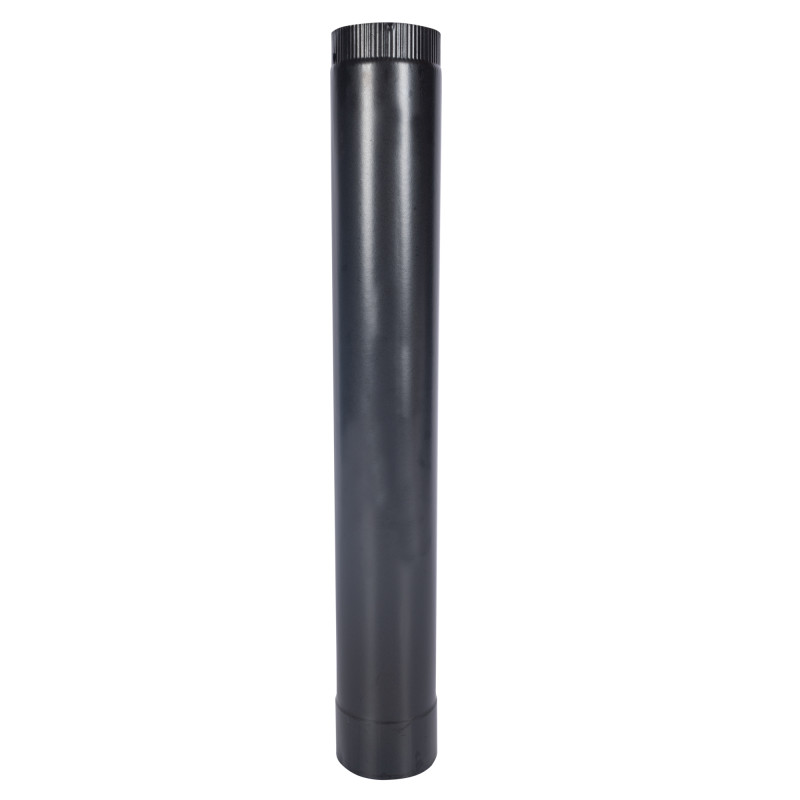 burlan pentru soba pe lemne, 130 mm, gri mat burlan pentru soba pe lemne, 130 mm, gri mat