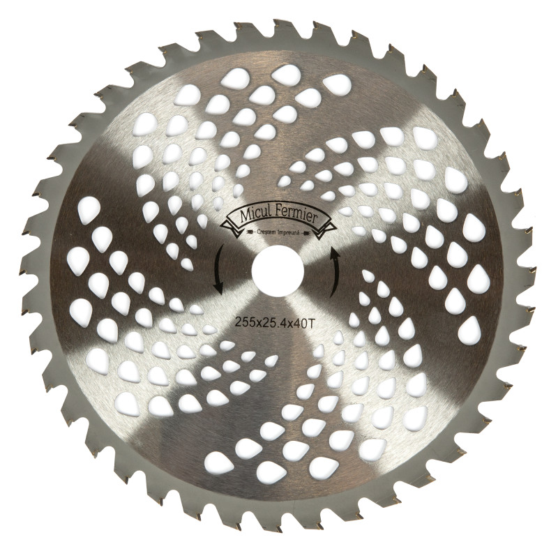disc motocositoare 40t vidia 255 x 25.4 x 1mm disc motocositoare 40t vidia 255 x 25.4 x 1mm