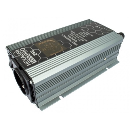 Invertor auto HEX 1000 PRO Convertor 24 V 220V